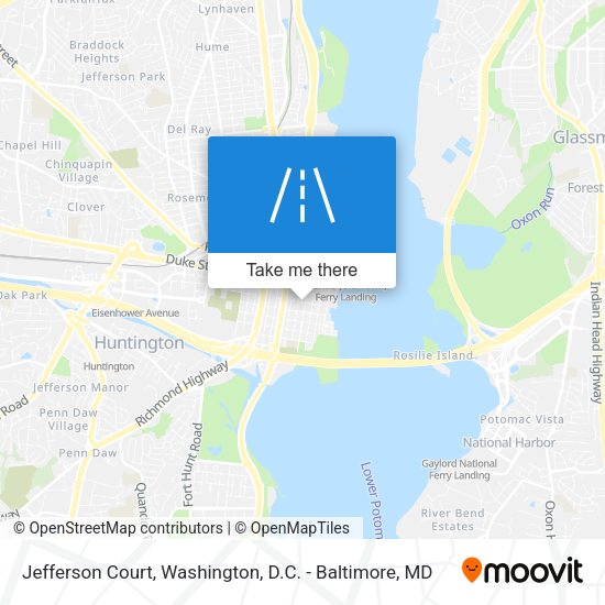 Jefferson Court map