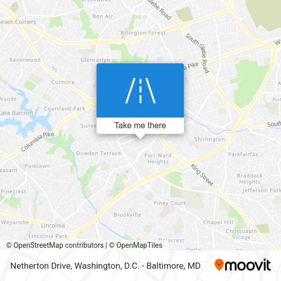 Mapa de Netherton Drive