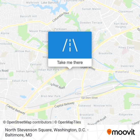 North Stevenson Square map