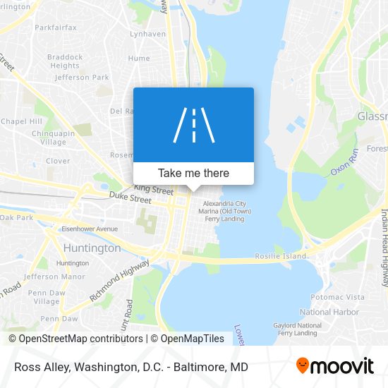 Mapa de Ross Alley