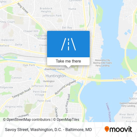 Mapa de Savoy Street