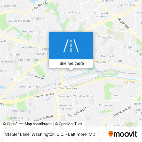 Stabler Lane map