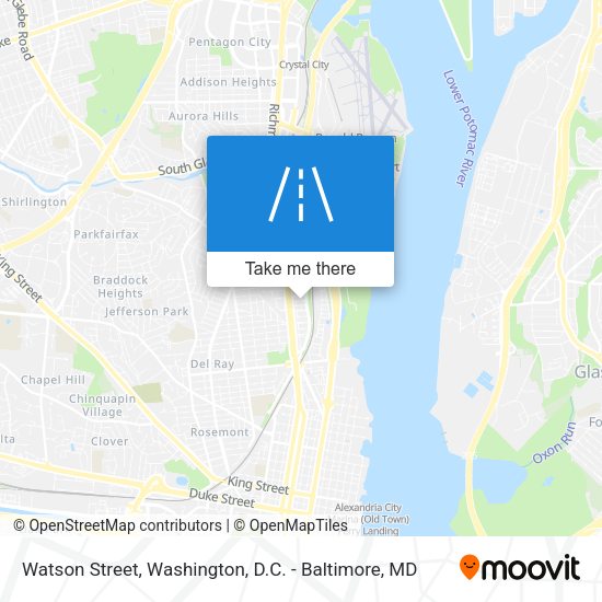 Mapa de Watson Street