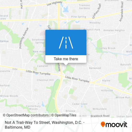 Not A Trali-Way To Street map