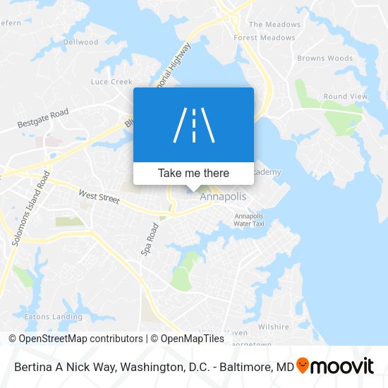 Bertina A Nick Way map