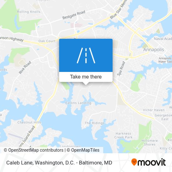 Mapa de Caleb Lane
