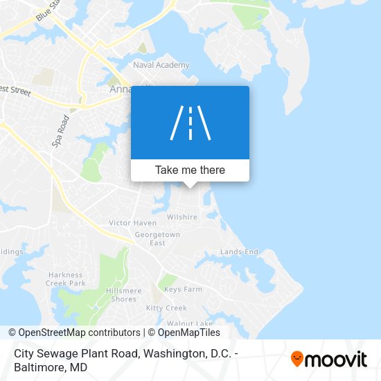 City Sewage Plant Road map