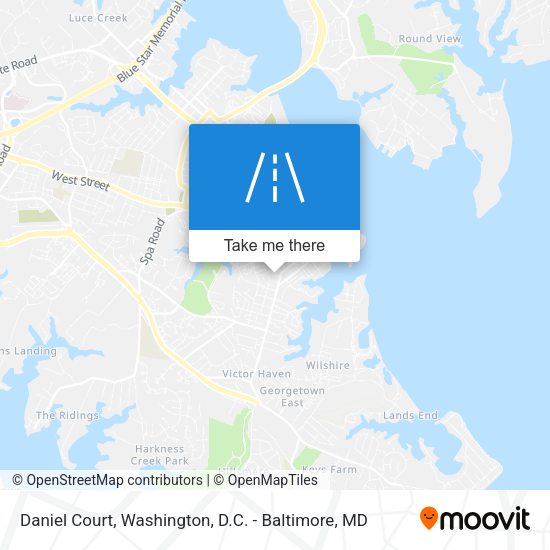 Daniel Court map