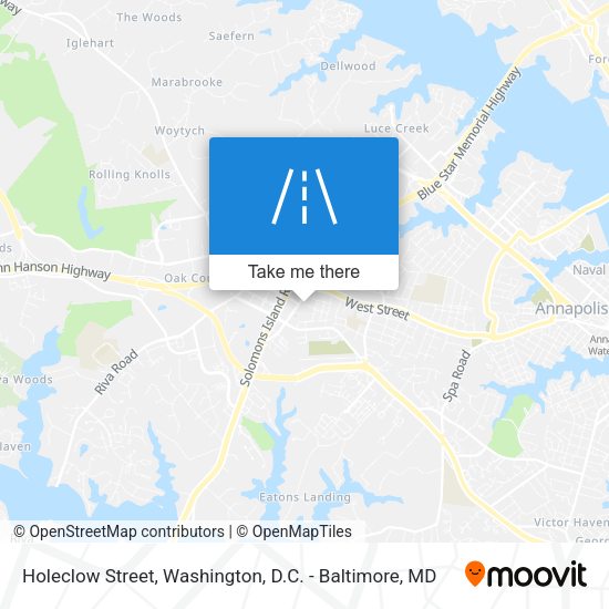 Mapa de Holeclow Street