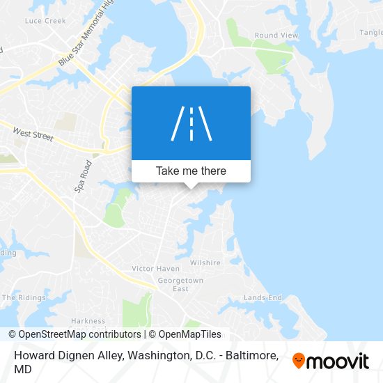 Mapa de Howard Dignen Alley