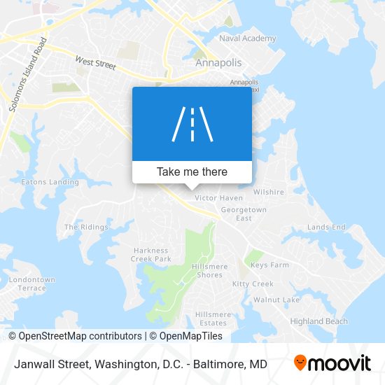 Mapa de Janwall Street