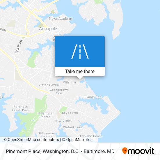 Pinemont Place map