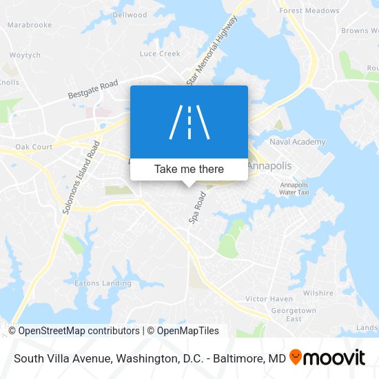 Mapa de South Villa Avenue