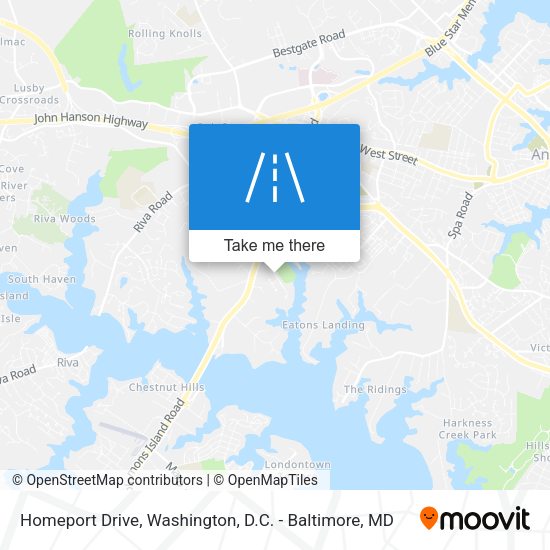 Homeport Drive map