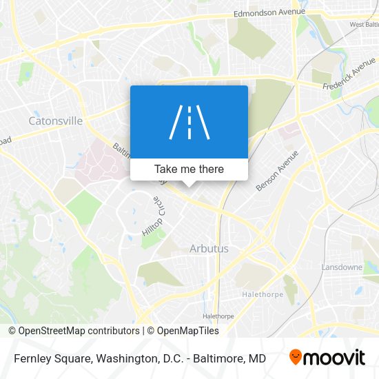 Mapa de Fernley Square