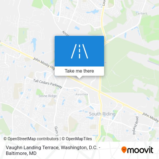 Mapa de Vaughn Landing Terrace