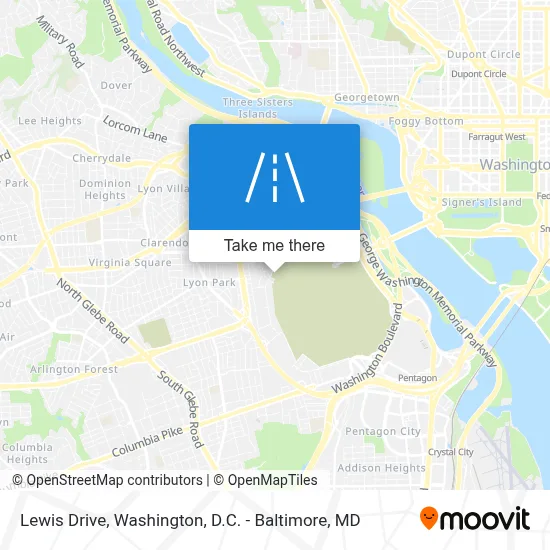Lewis Drive map