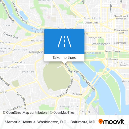 Mapa de Memorial Avenue