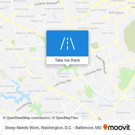 Steep Needs Work map