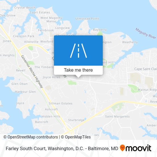 Mapa de Farley South Court