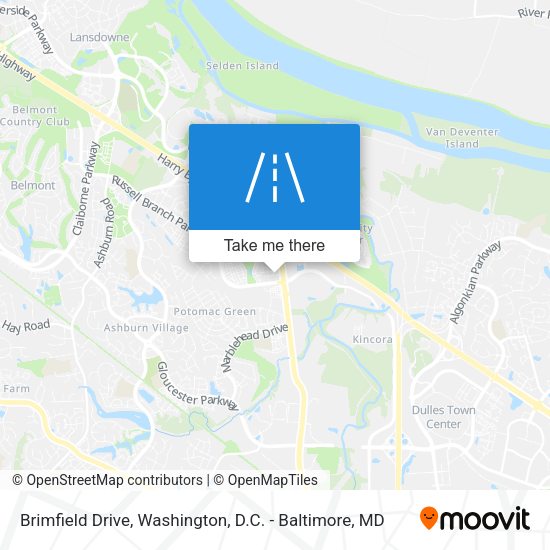 Mapa de Brimfield Drive