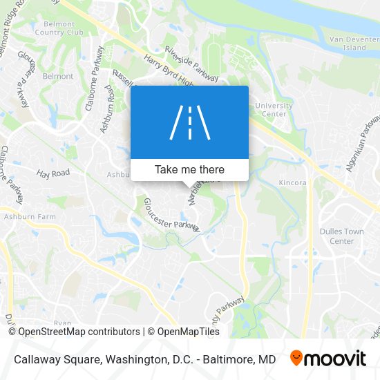 Mapa de Callaway Square
