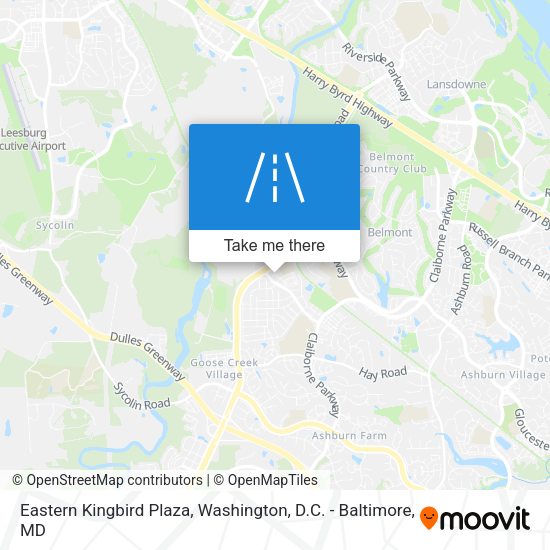 Eastern Kingbird Plaza map