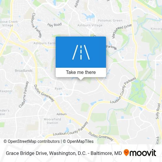 Grace Bridge Drive map