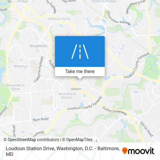 Mapa de Loudoun Station Drive