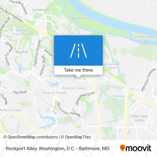 Rockport Alley map