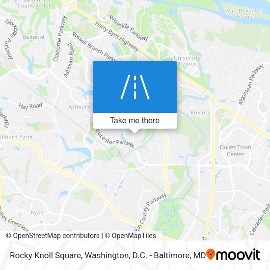 Rocky Knoll Square map