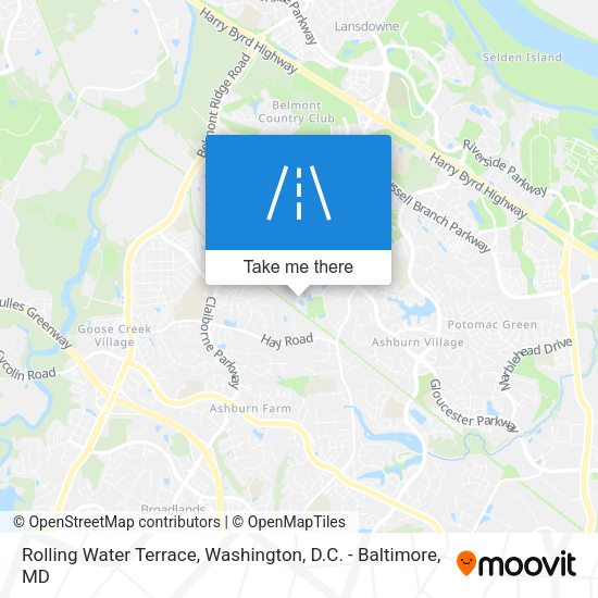 Mapa de Rolling Water Terrace