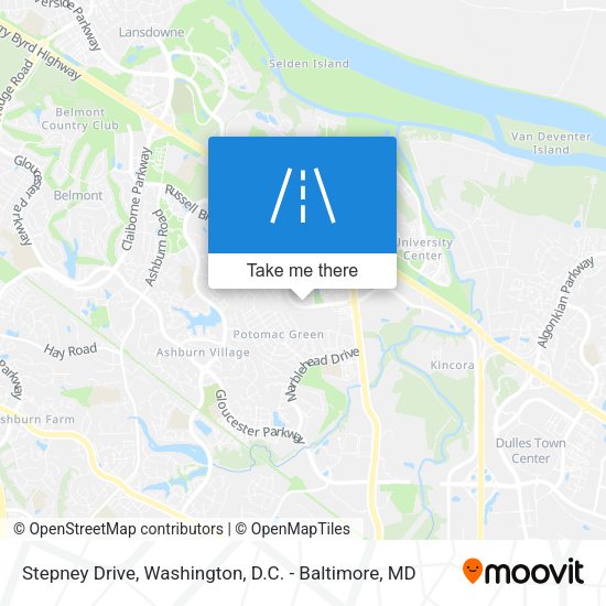 Mapa de Stepney Drive