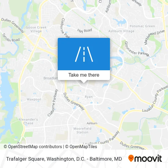Trafalger Square map