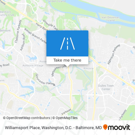 Williamsport Place map