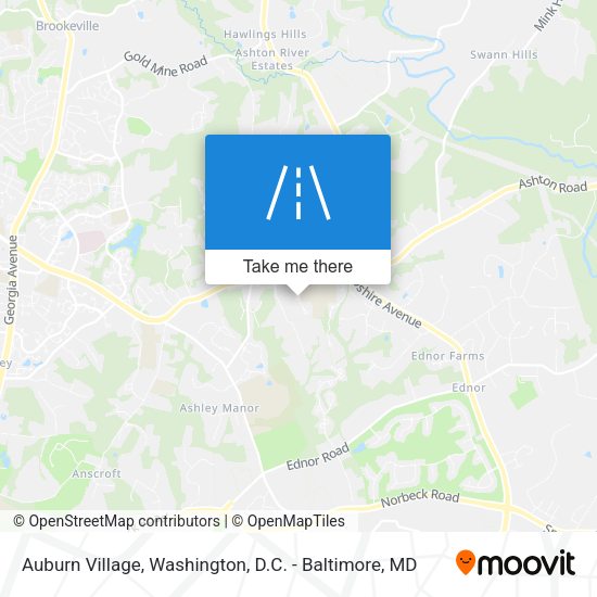 Auburn Village map