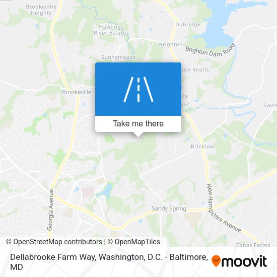 Mapa de Dellabrooke Farm Way