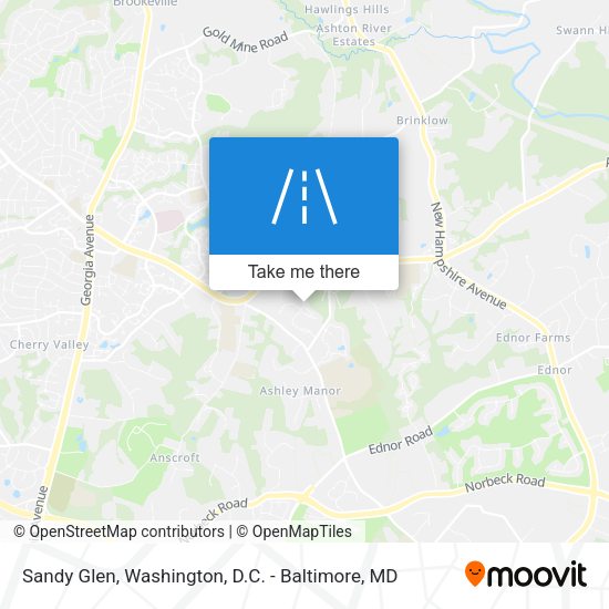 Sandy Glen map