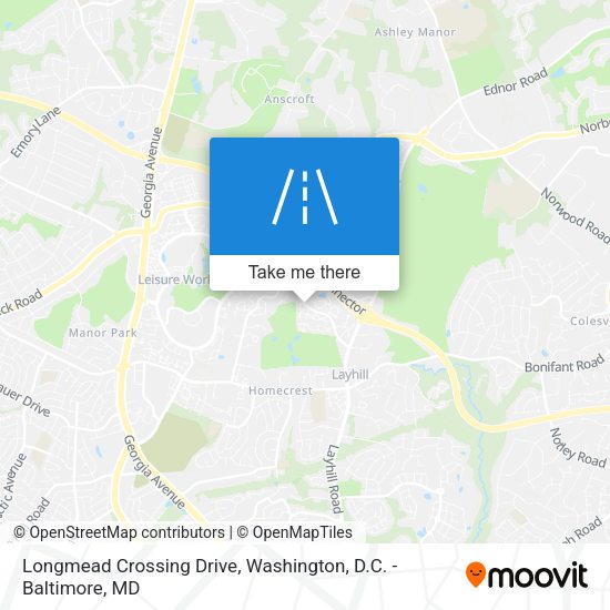 Mapa de Longmead Crossing Drive