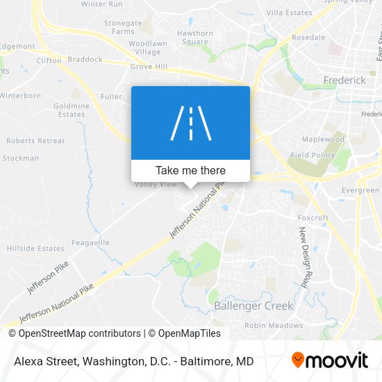 Alexa Street map