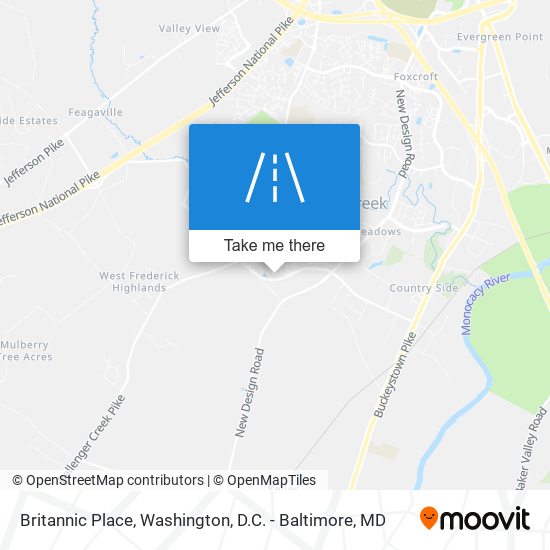 Mapa de Britannic Place