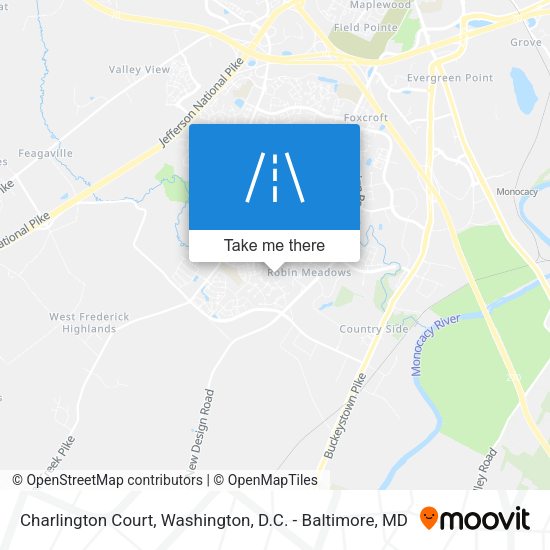 Charlington Court map