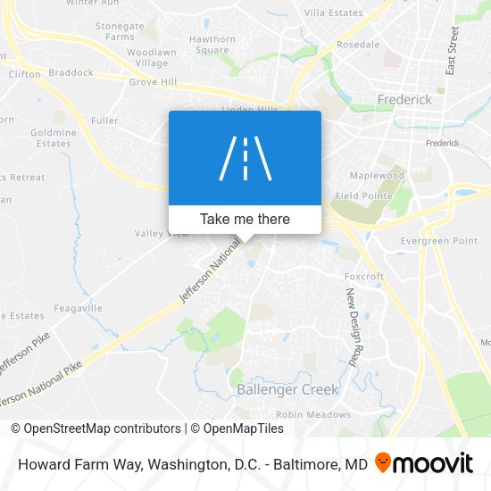 Mapa de Howard Farm Way