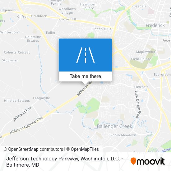 Jefferson Technology Parkway map