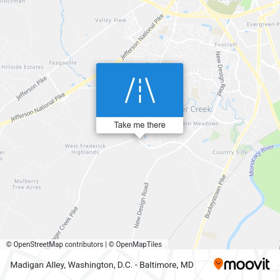 Madigan Alley map