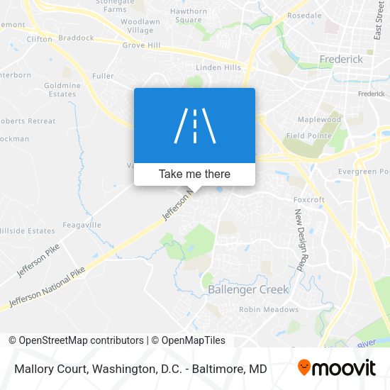 Mallory Court map