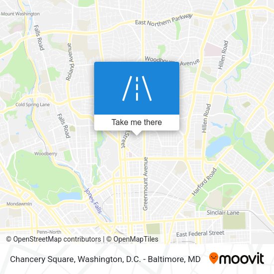 Mapa de Chancery Square