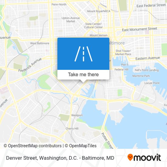 Denver Street map