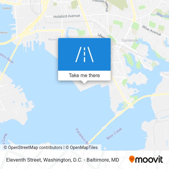 Eleventh Street map