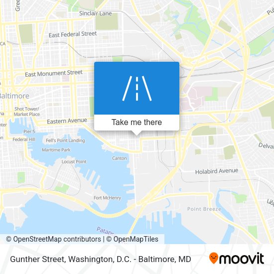Gunther Street map